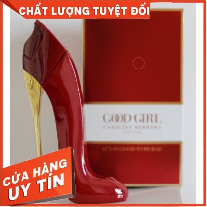 Nước hoa nữ good girl đỏ 80ml chiếc guốc đỏ siêu quyến rũ , ngọt ngào