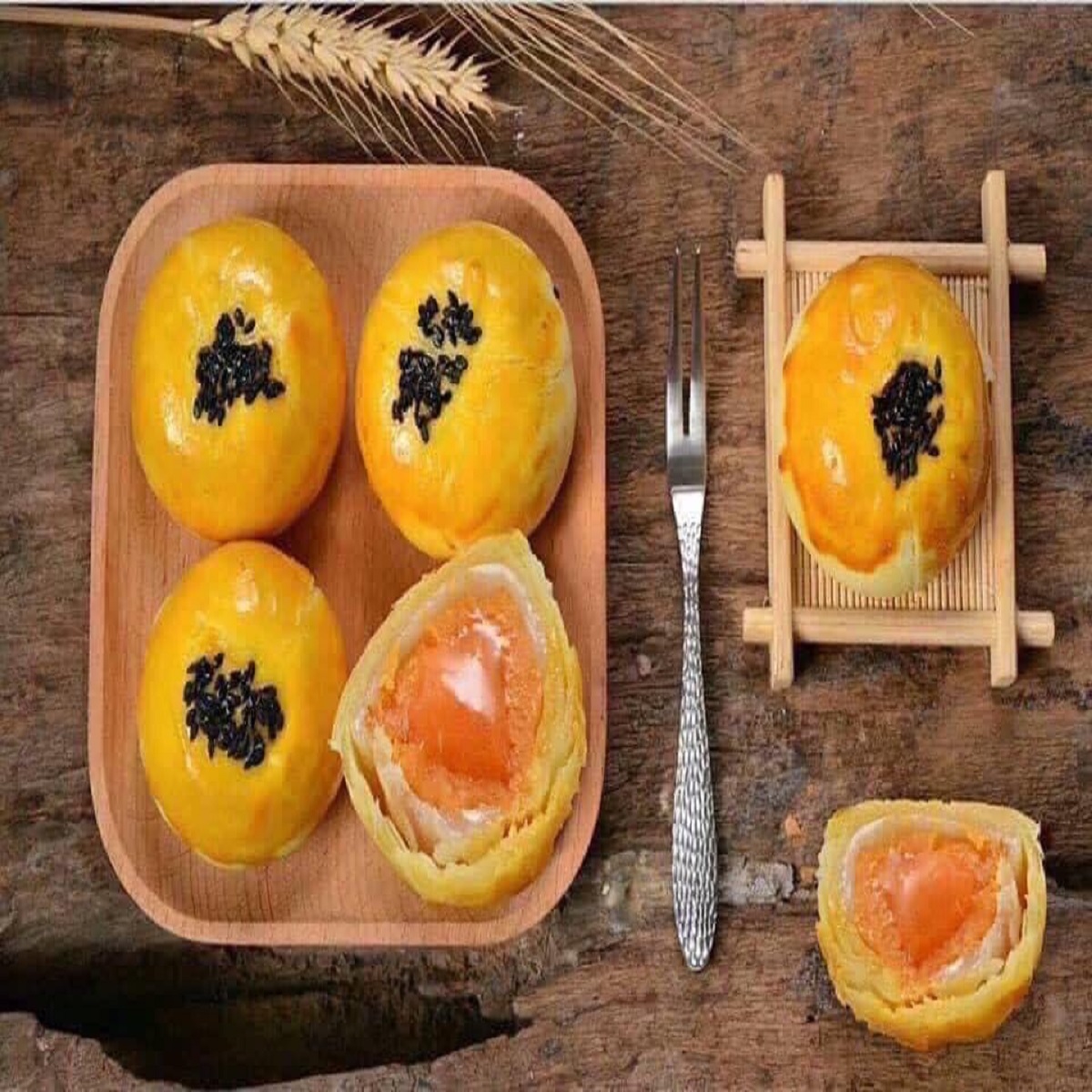 [COMBO 10 CÁI] BÁNH TRỨNG CHẢY NGÀN LỚP AIDEBAO