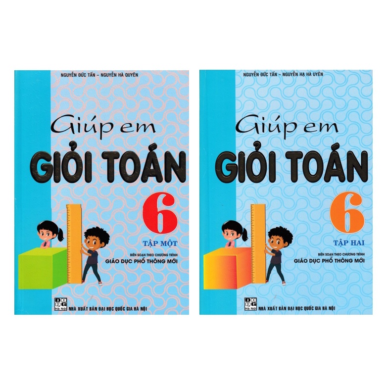 Sách - combo giúp em giỏi toán 6 - tập 1 và tập 2