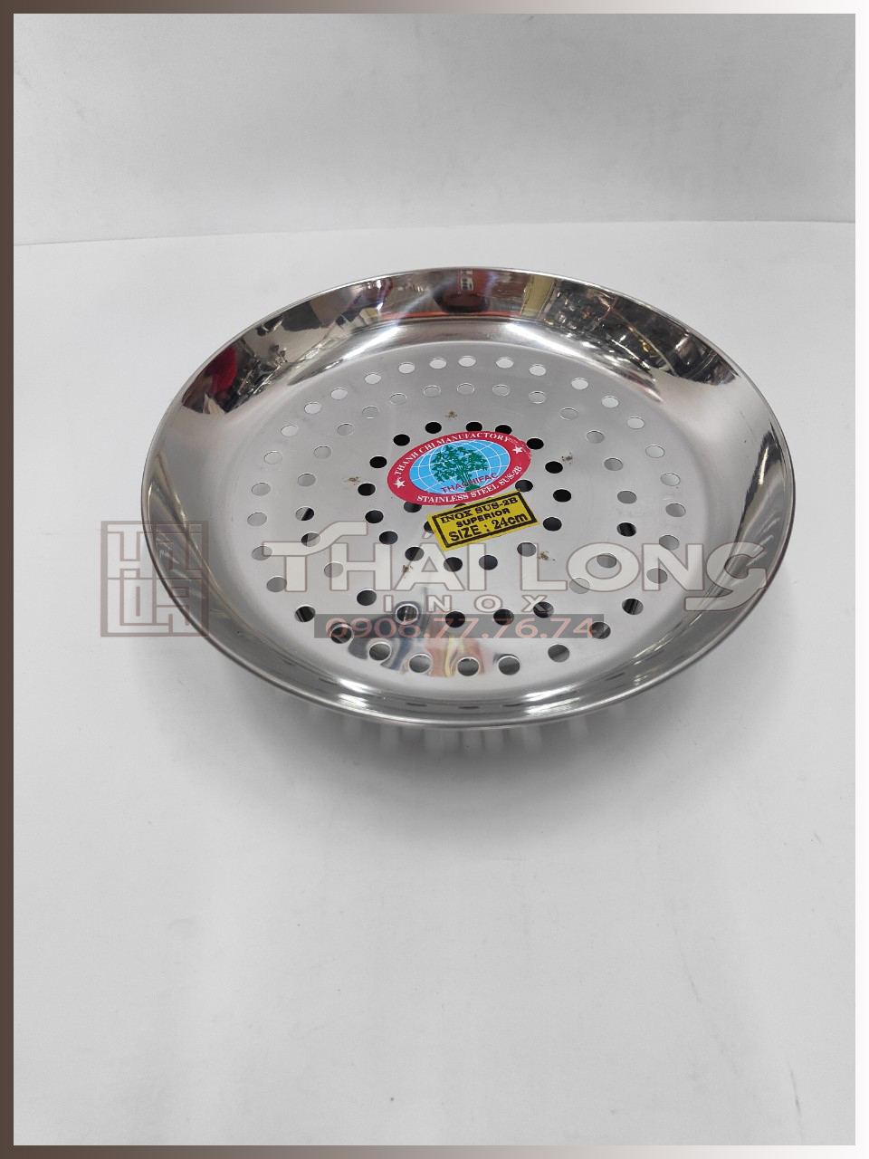 Dĩa Hấp / Xửng Hấp Inox Có Chân Cách Thủy TC [Có sẵn] [Ảnh thật]