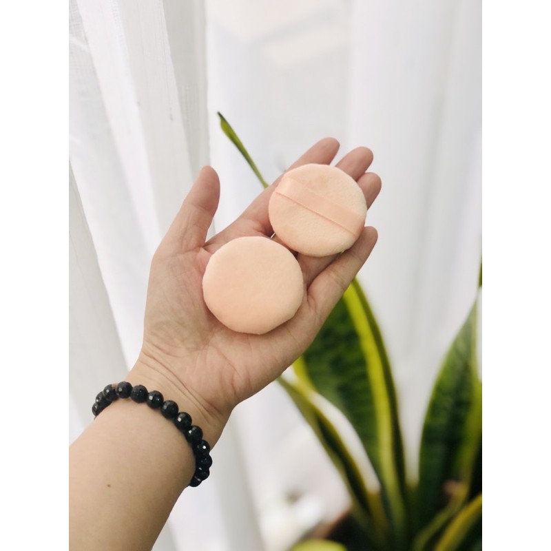 Bông phấn dày mềm đường kính 5cm 6cm