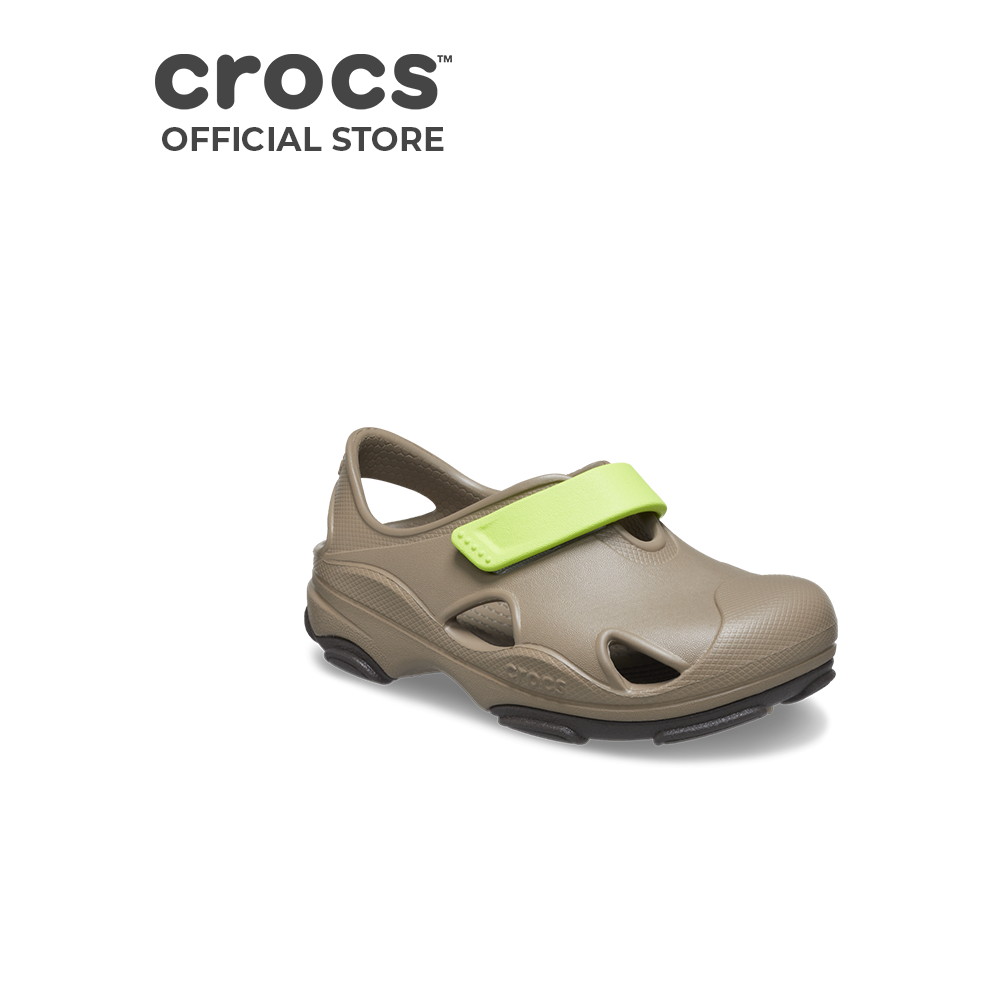 Xăng Đan Trẻ Em Crocs Toddler All-Terrain Fisherman - Brown