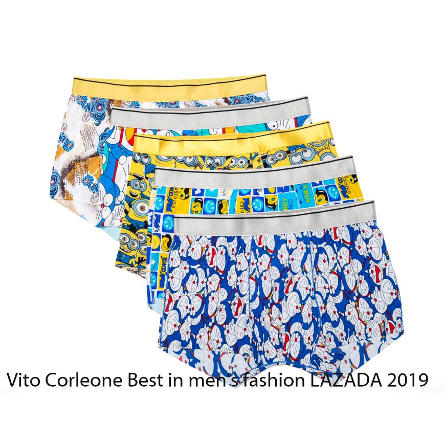 Bộ 3 quần boxer ( sịp đùi) không viền đùi cao cấp