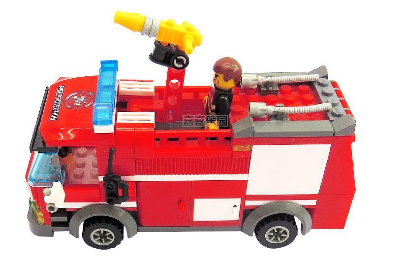 Lego xe cứu hỏa 206 chi tiết