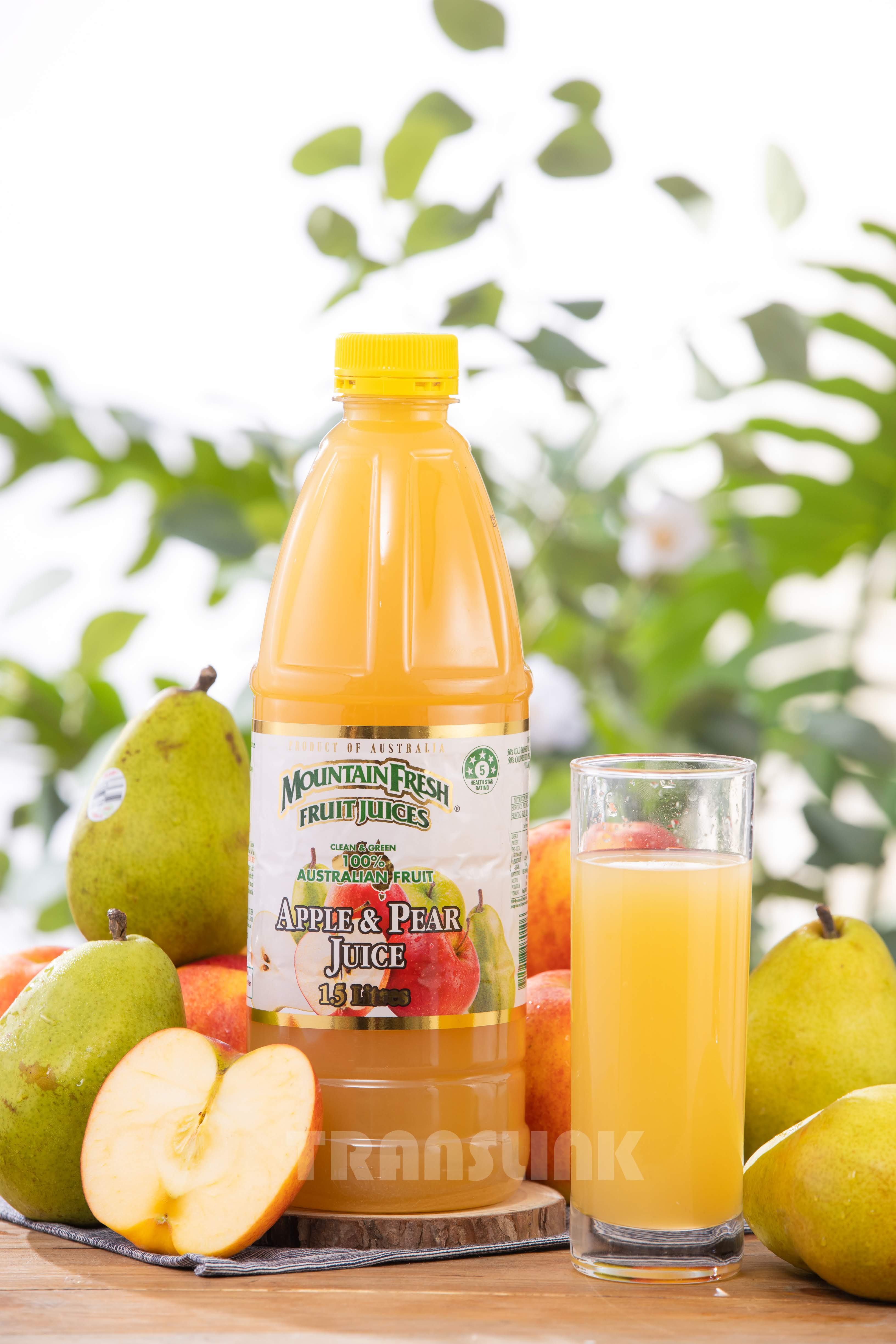 Nước ép táo lê Mountain Fresh Úc 1500ml