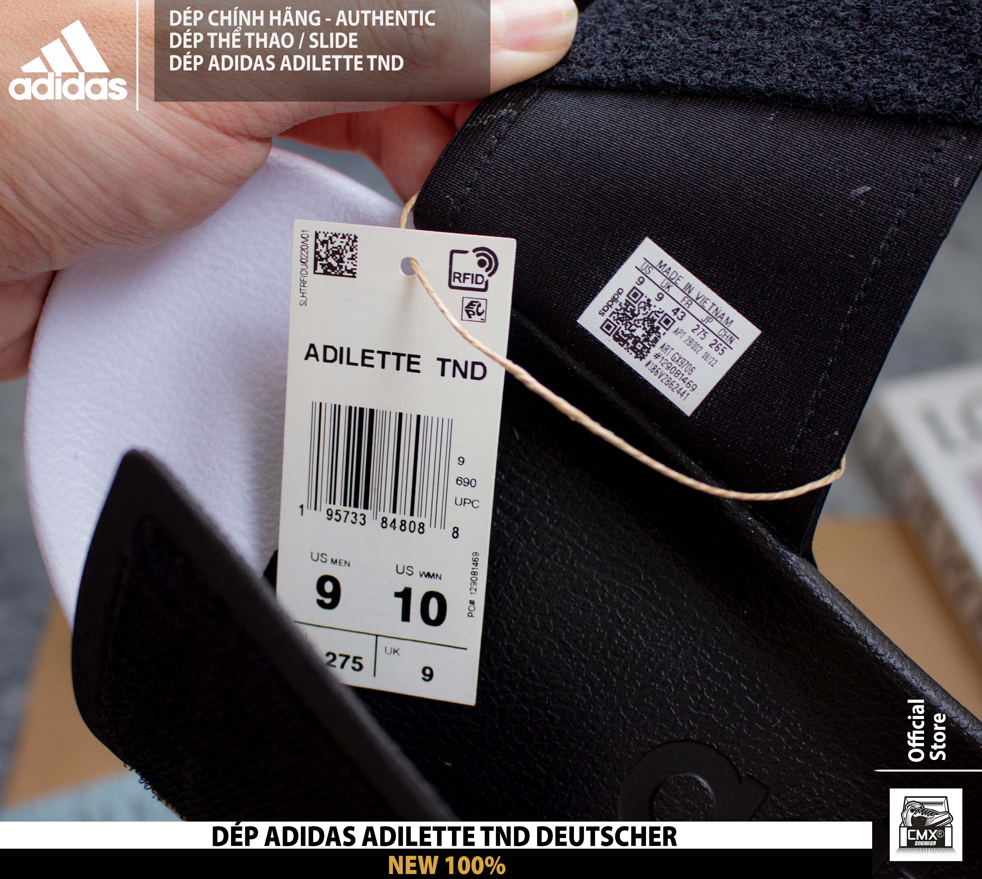 😘 [ HÀNG CHÍNH HÃNG CÓ SẴN ] Dép Adidas Adilette TND DEUTSCHER ( GX9706 ) - REAL AUTHENTIC 100%