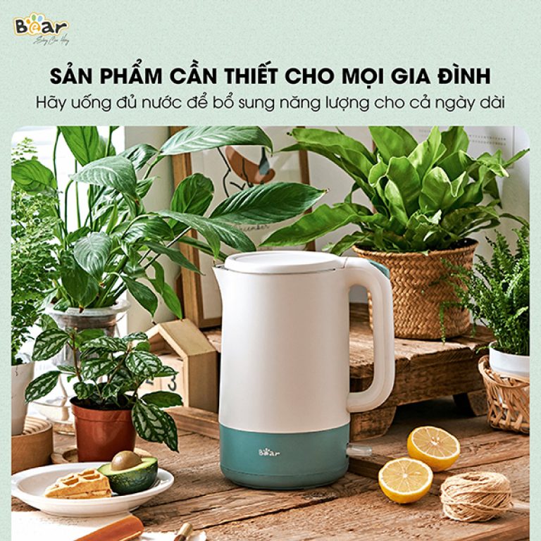 Bình đun nước siêu tốc Bear ZDH-Q17B1 (1.7L) - An Gia Phúc