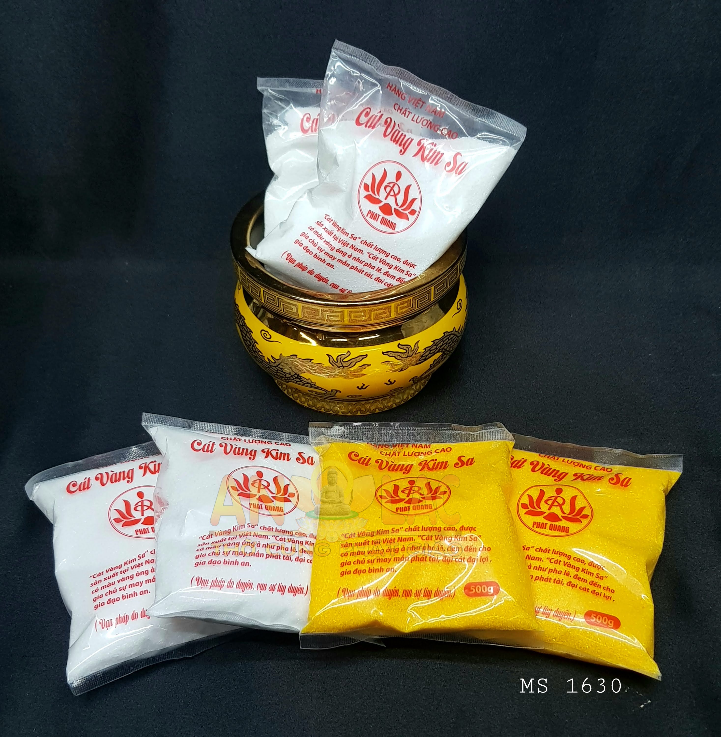 CÁT KIM SA ĐỂ LƯ HƯƠNG 500G/GÓI