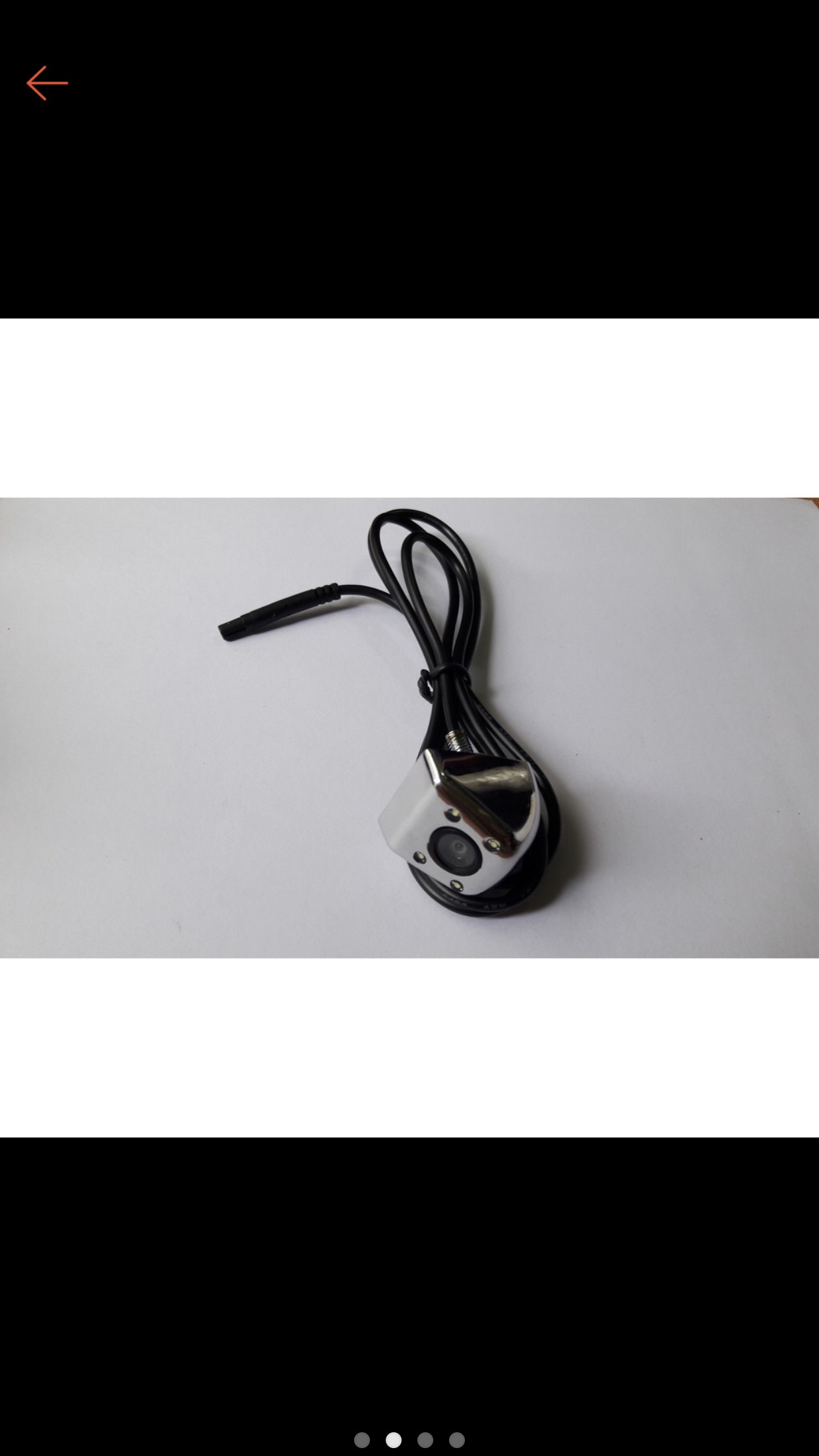 CAMERA LÙI Ô TÔ XI CROM 4 ĐÈN LED