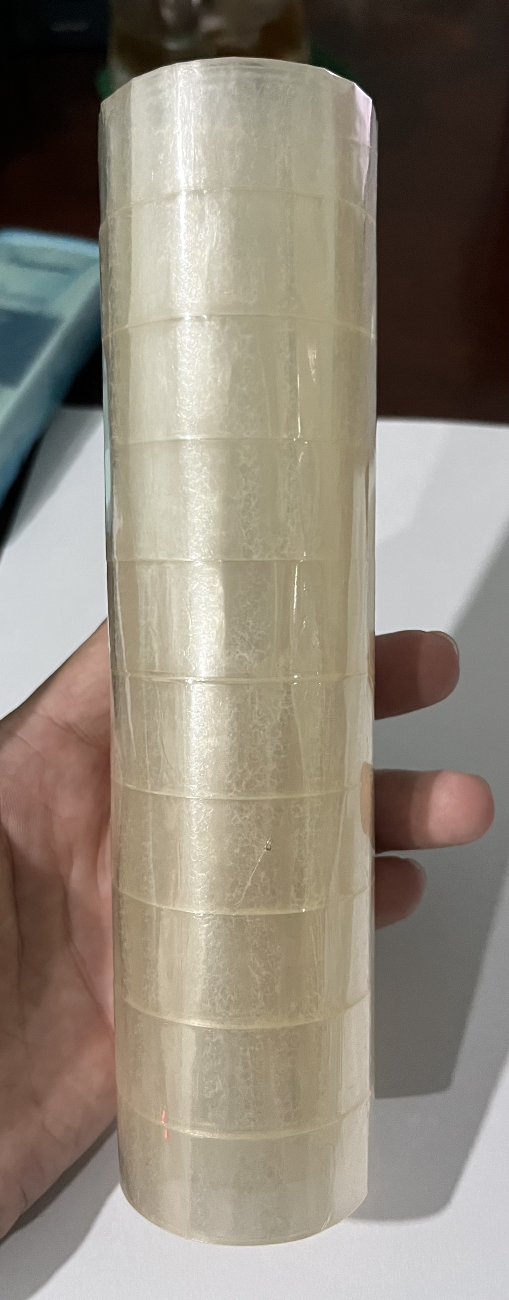 Băng Keo Văn Phòng Phẩm ( Cây 10 cuộn )
