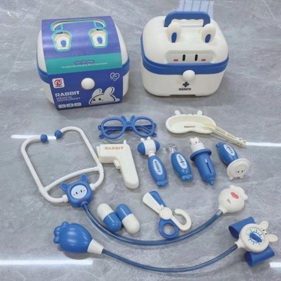 Đồ chơi bác sĩ, Hộp cứu thương bác sĩ thỏ cho bé