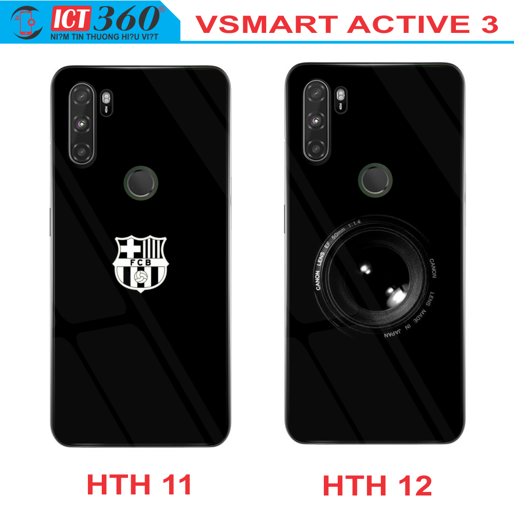 Ốp Lưng Kính VSMART ACTIVE 3 - in Theo Yêu Cầu ( Nhiều Hình)