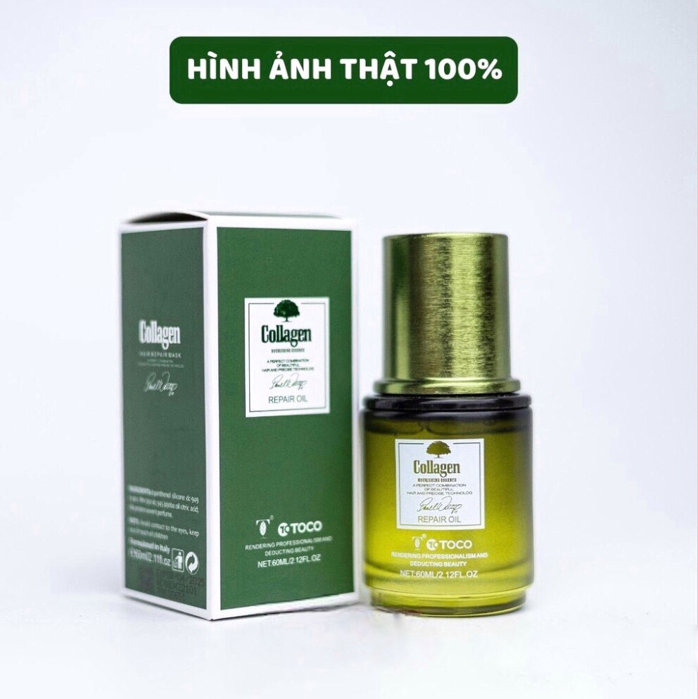 Tinh Dầu Dưỡng Tóc Toco Collagen 60ML