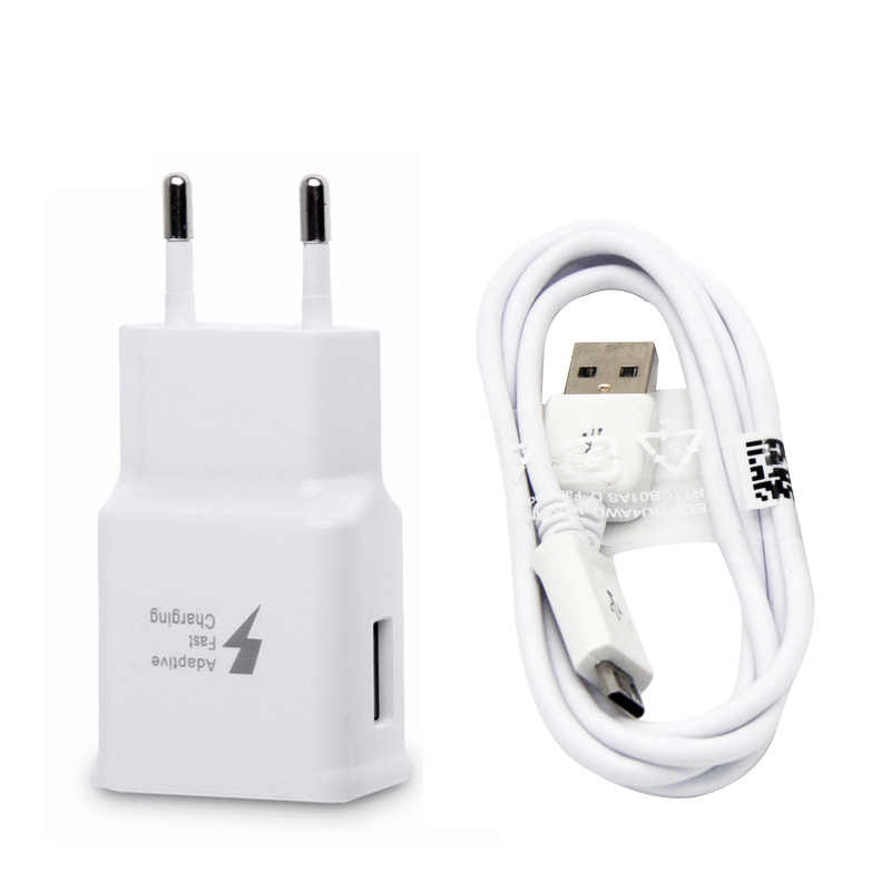[HCM](ZIN HÃNG 100% NEW 2020) Bộ Cáp Sạc Nhanh Samsung Galaxy Micro USB cho S7 S7 Edge S6 S6 Edge S5 S4 Note 4 Note 5..