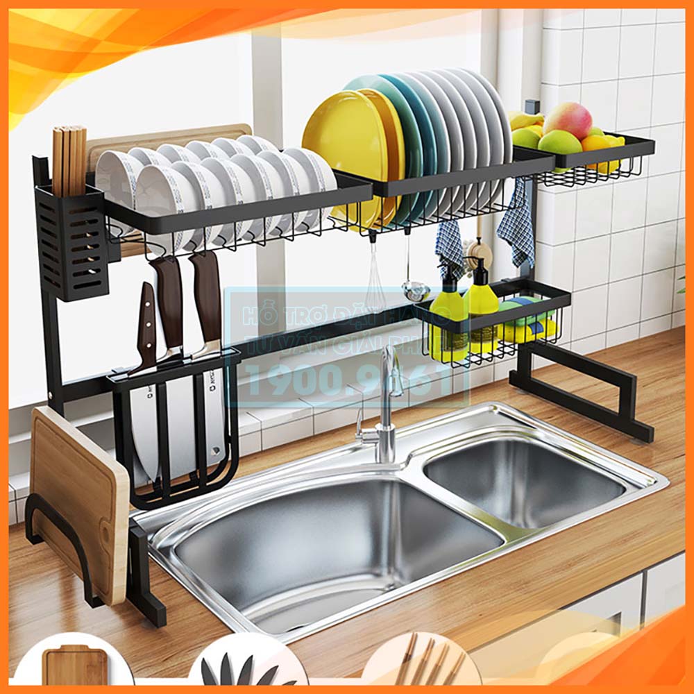 Kệ nhà bếp đa năng để gia vị chén bát 9363