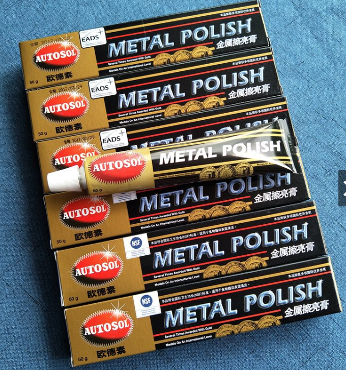 Kem đánh bóng kim loại Autosol Metal Polish dùng cho bề mặt đồng inox