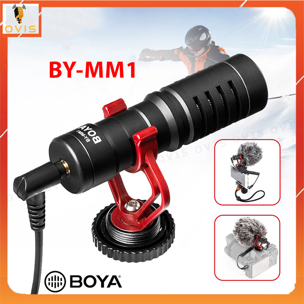Micro Định Hướng (Shotgun) Boya BY-MM1 Máy Ảnh Và Điện Thoại