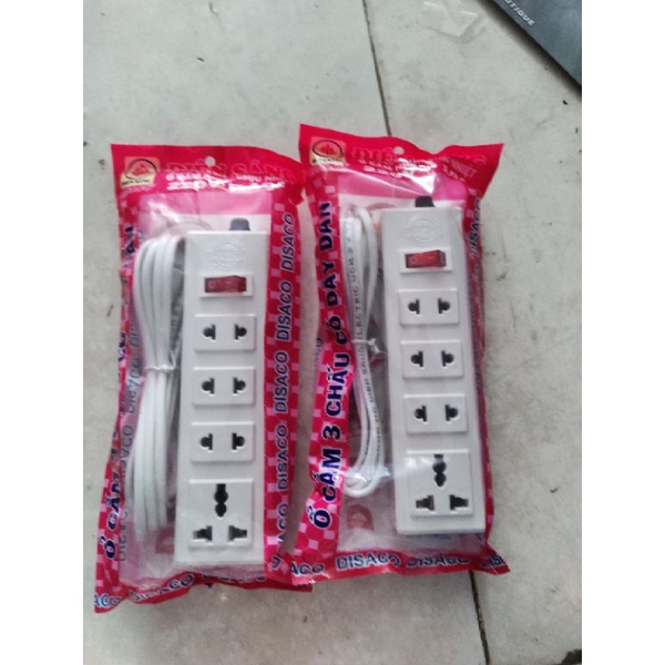 ổ cắm điện 4 lỗ dây dài 3m