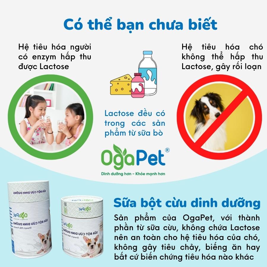 [Nhập RS0822 giảm 30k cho đơn 99k]Sữa bột cừu dinh dưỡng cho chó hộp 400g