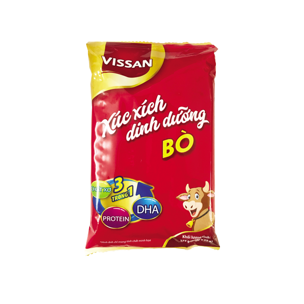 1 Thùng Xúc Xích Dinh Dưỡng VISSAN ( 20 bịch x 175g)