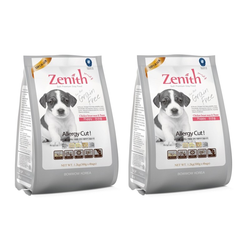 Zenith Thức ăn hạt mềm cho chó con 300Gram