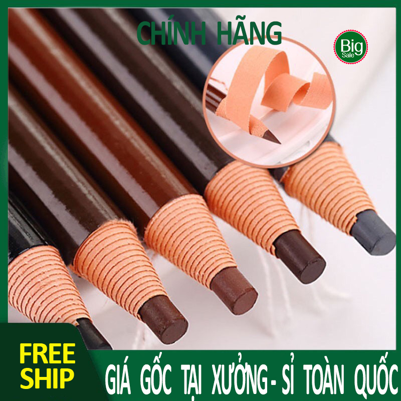Chì xé kẻ mày bóc vỏ COSMETIC ARTS NO 1818- Chì kẻ mày lên màu cực chuẩn và nét, chì dạng vỏ xé thông minh, không cần gọt - Dụng cụ làm đẹp. kẻ chân mày hàng nội địa Trung BIGSALEMART