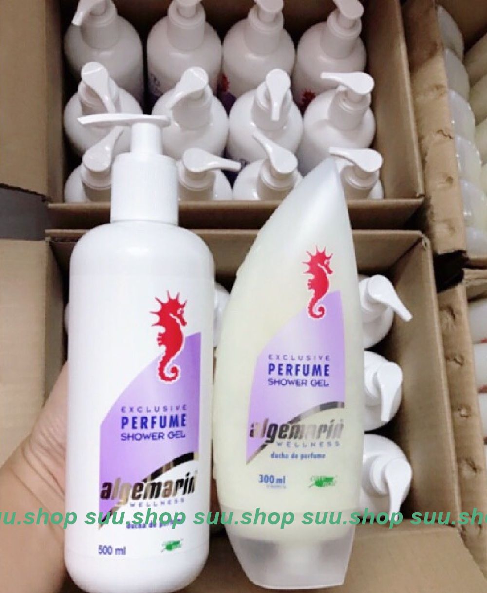 Sữa tắm 600Ml Cá Ngựa Algemarin Perfume Shower Gel