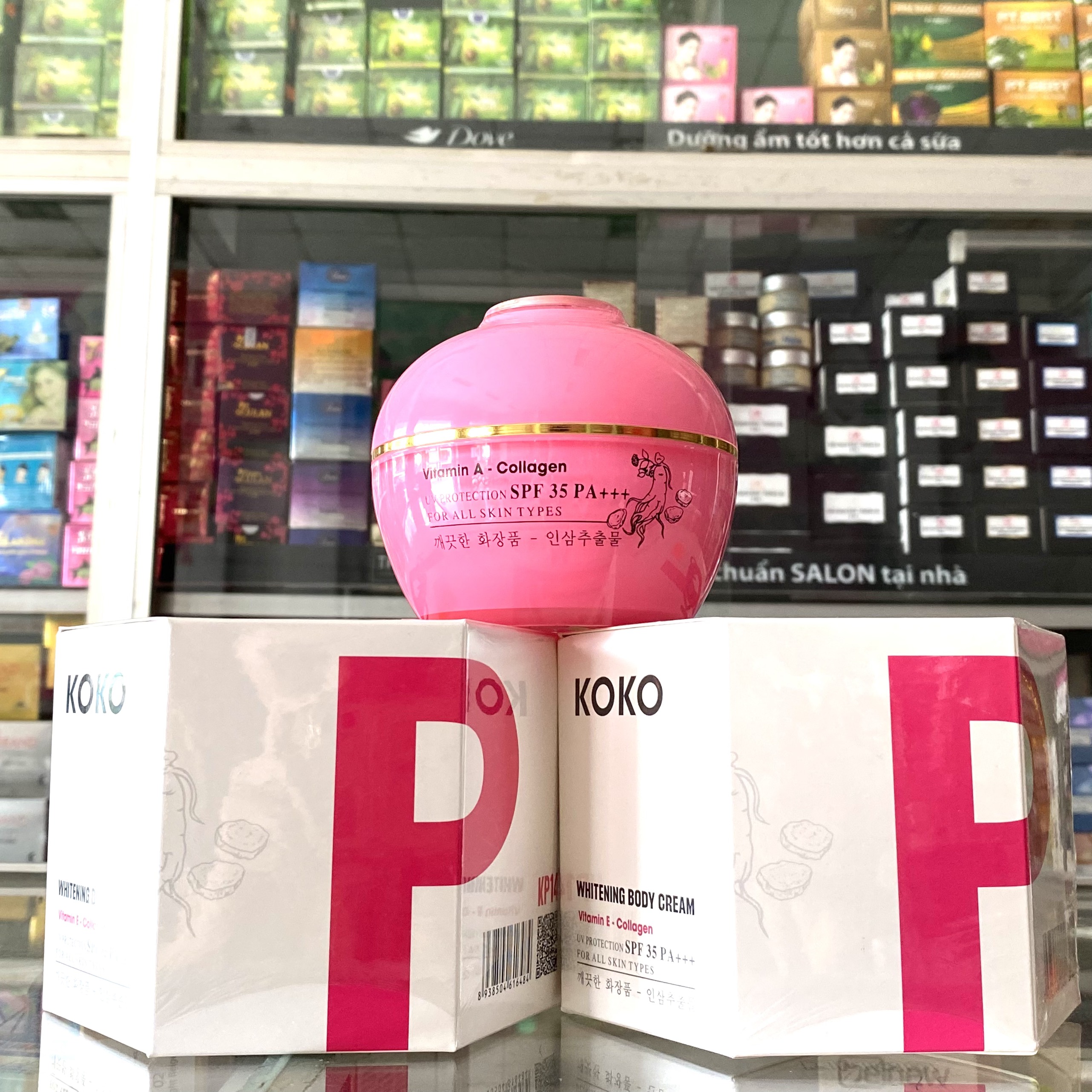 Kem dưỡng trắng da toàn thân P-KOKO