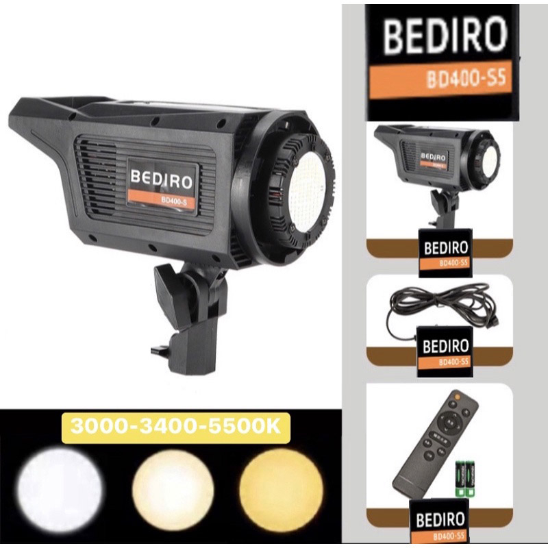 Bộ Đèn Studio Ngàm Bowen Bediro Bd-400ss