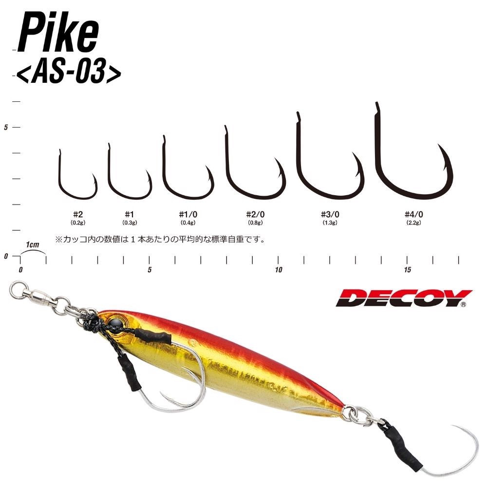 LƯỠI JIG DECOY PIKE AS-03