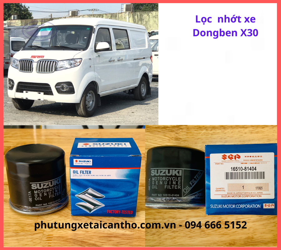 Lọc nhớt động cơ xe Dongben X30