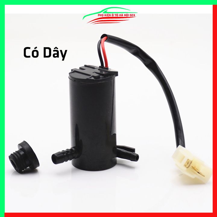 Máy bơm nước rửa kính xe ô tô 12V có dây/không dây