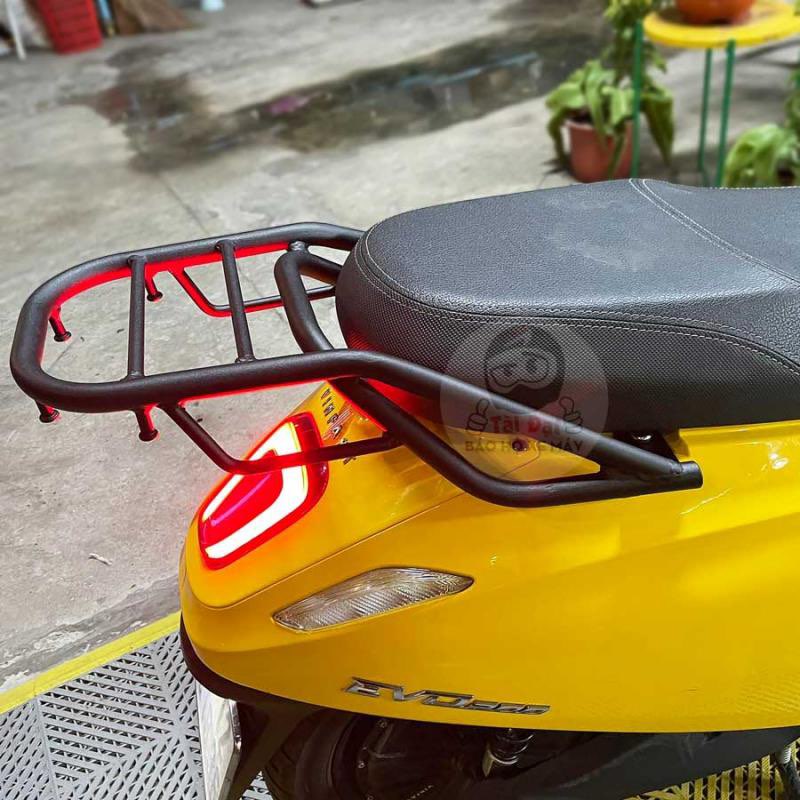 Baga trước sau xe Vinfast Evo200 sơn đen tĩnh