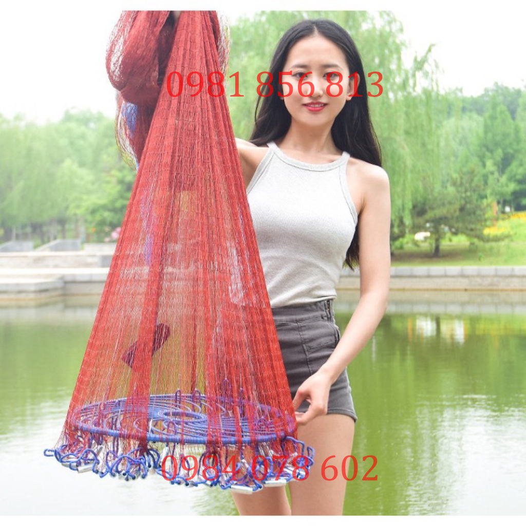 Chài đĩa bay thái lan sợi dù và cước _ đĩa bay UFO siêu tiện lợi