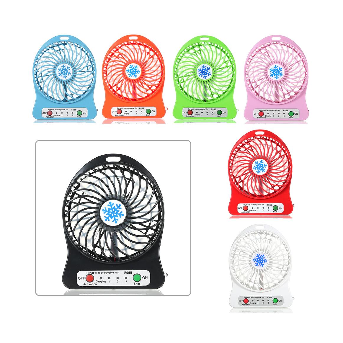 Quạt tích điện usb mini Fan 3 chế độ