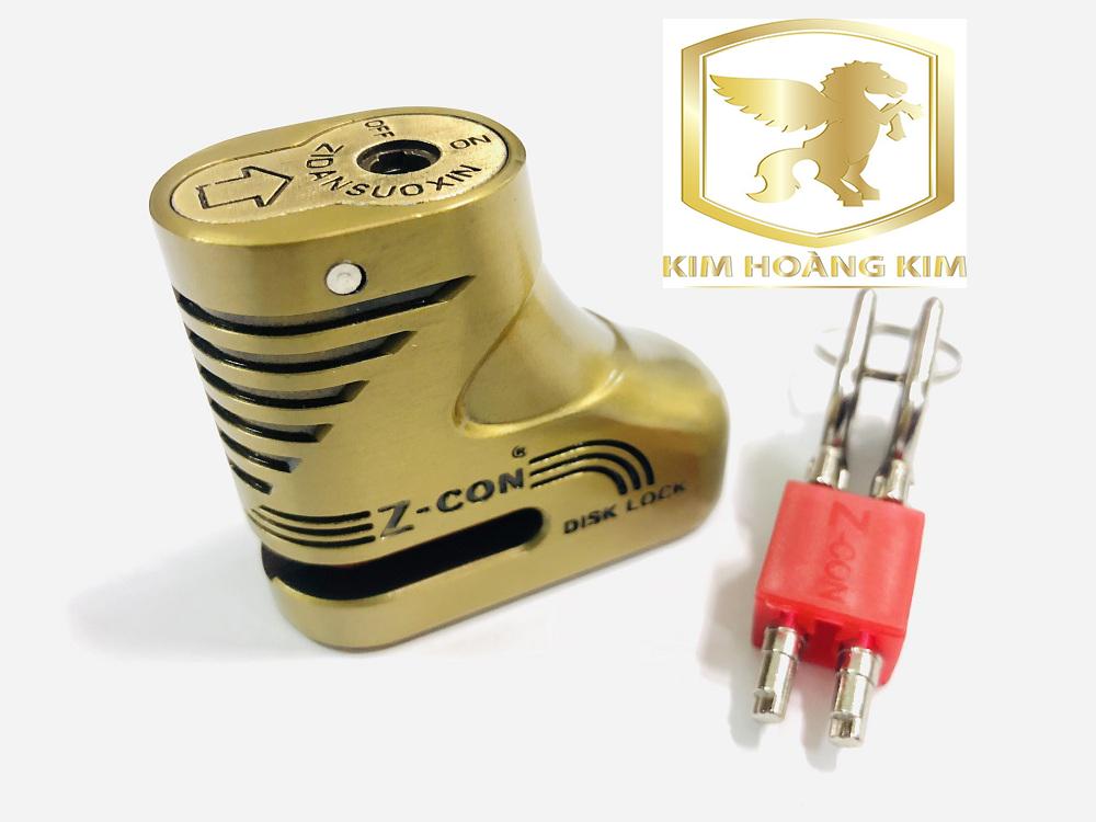 KHÓA ĐĨA Z-CON màu đồng Siêu Bền