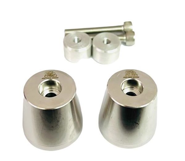 Cặp gù tay lái SPORT kiểu gù Xipo Inox 304 gắn nhiều loại xe máy