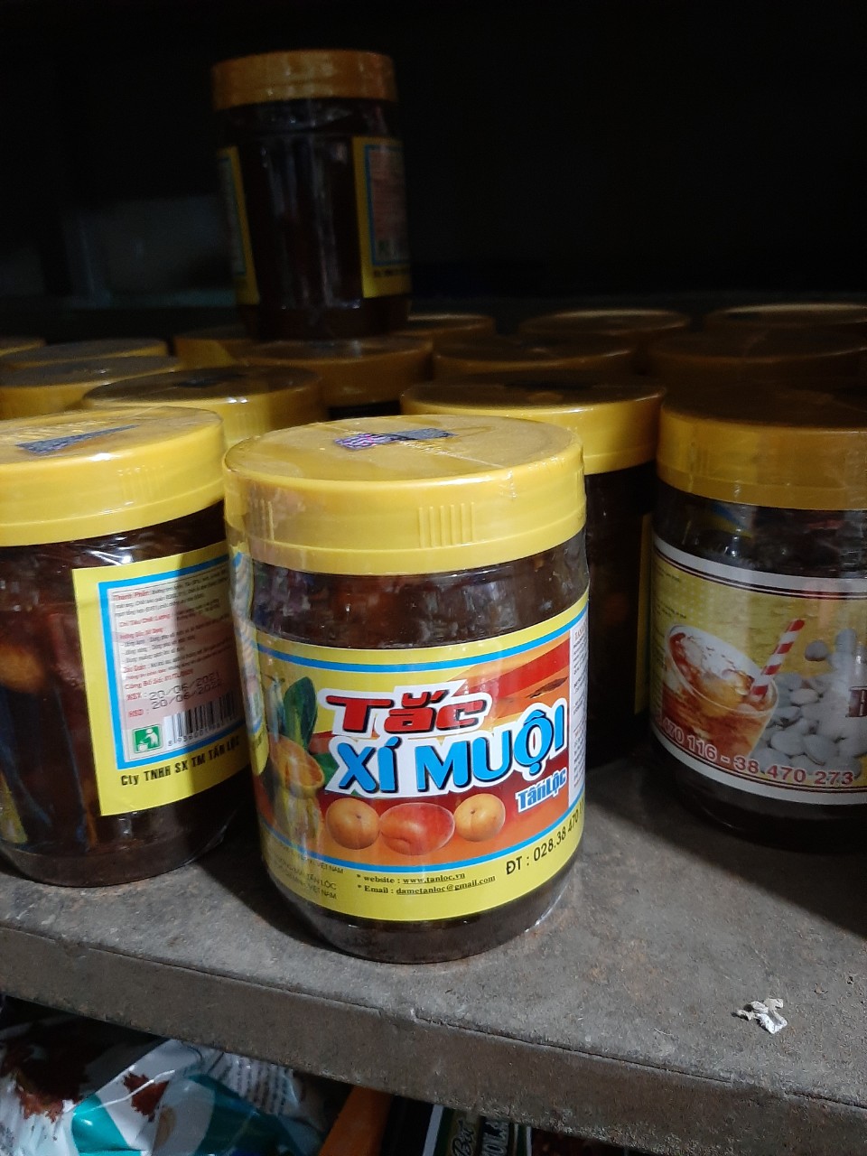 Tắc xí muội Tấn Lộc – 900g