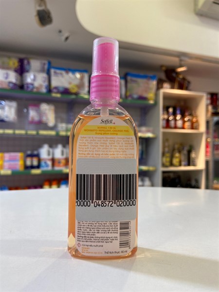Xịt chống muỗi Soffell hương Cam 80ml