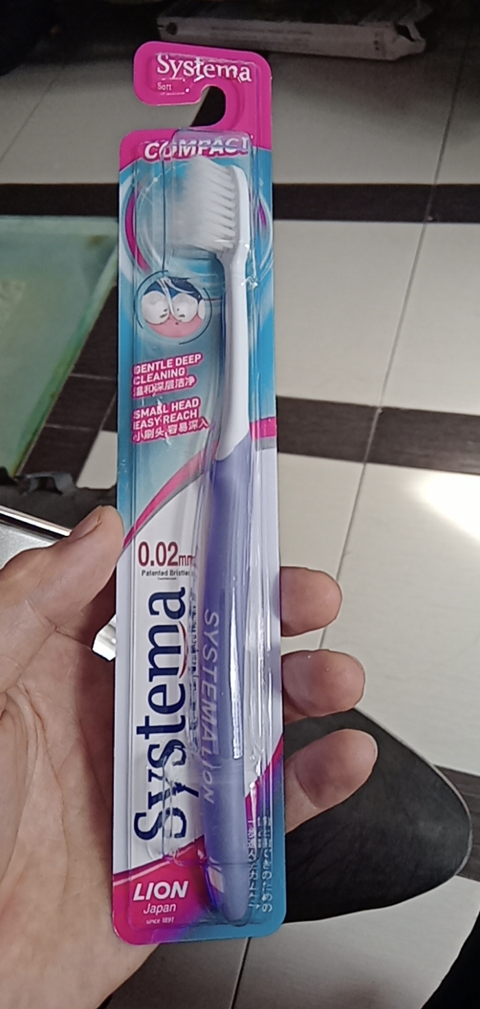 {Nhập khẩu chính hãng} Bàn Chải Đánh Răng Systema Compact Số 1 Nhật Bản Mẫu Mới
