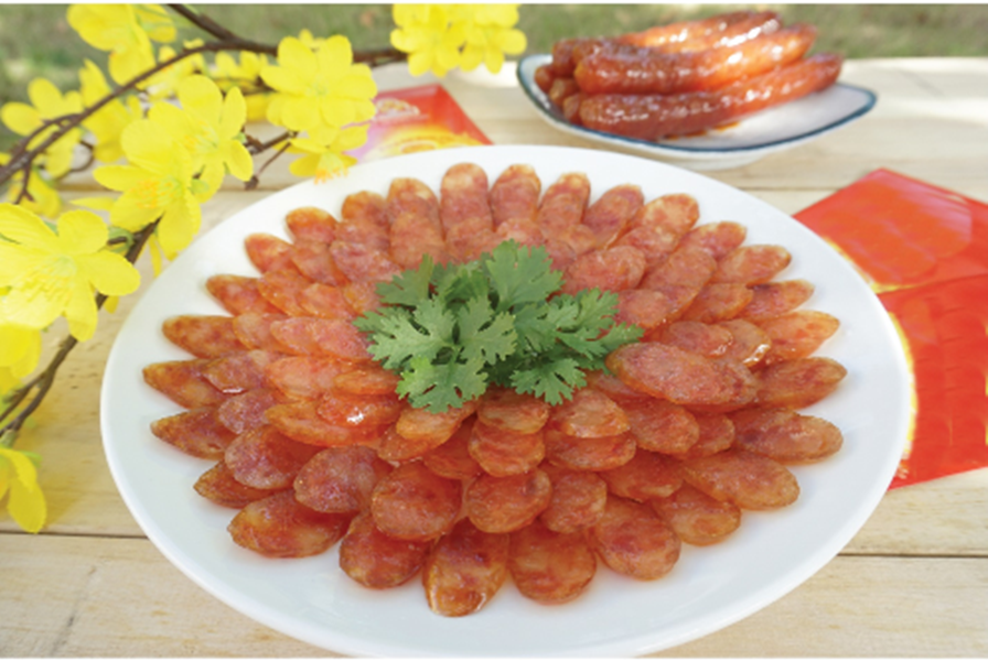 Combo 1Kg (02 Hộp) Lạp Xưởng Tôm Mỹ Trân