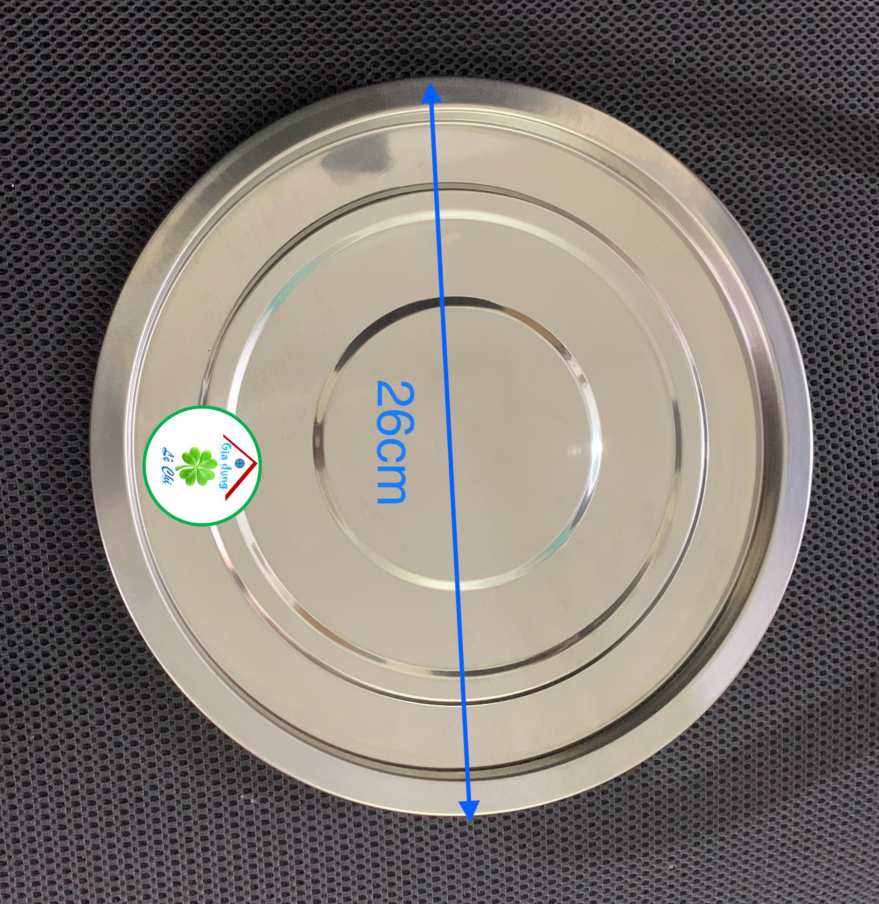 Dĩa lót bếp cồn tròn (26cm)