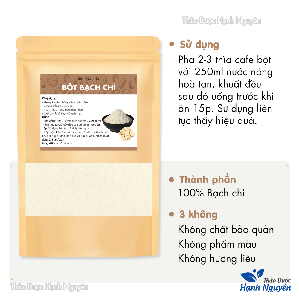 White Thread Powder 500g, Pure, Fragrant, Smooth, Facial Powder for Skin Whitening, Acne Reduction, Dark Spots Fading