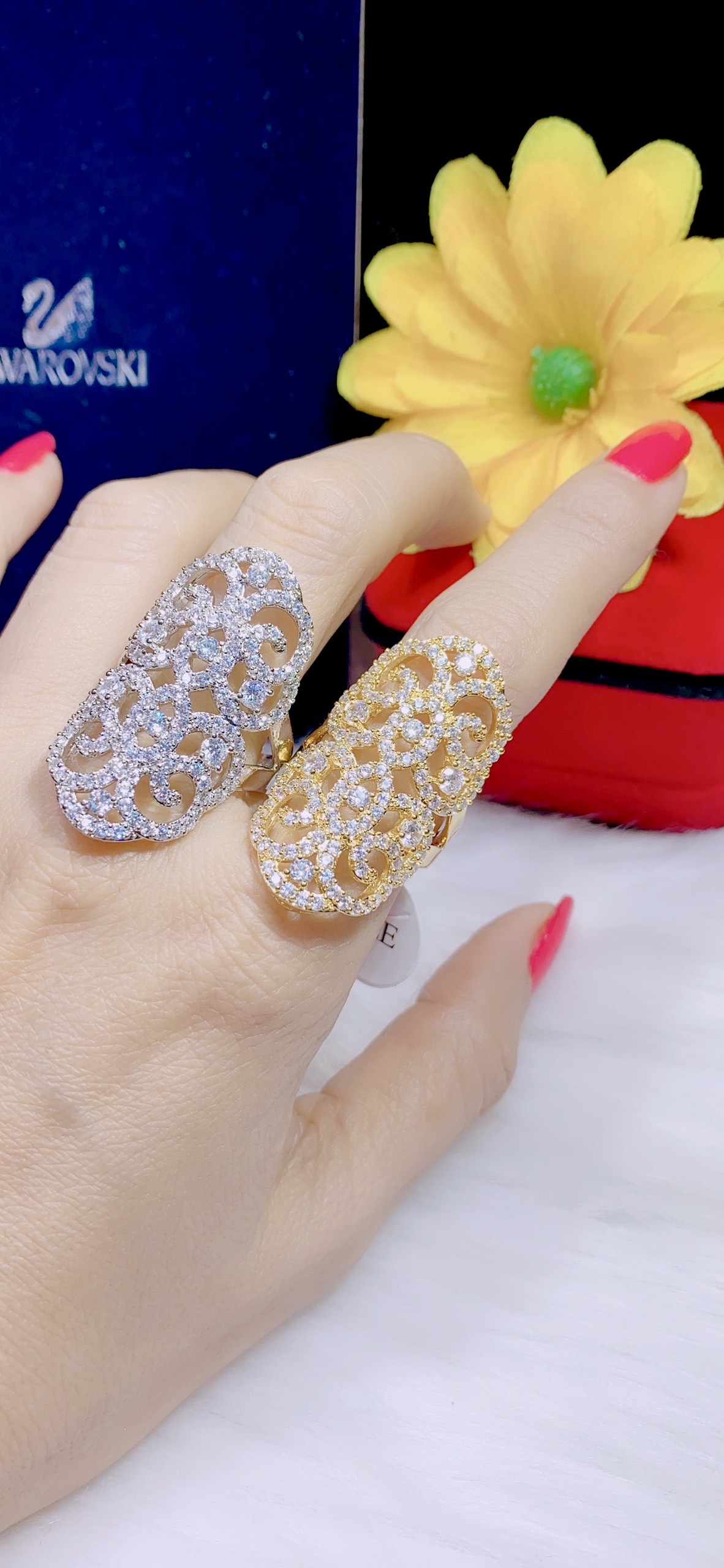Givishop - N210768 - nhan cuoi vang 18k, nhan vang nu, nhan vang tay dep, nhung kieu nhan vang 18k dep, nhan kieu vang 18k, nhan cap vang, nhan nu vang 18k dep
