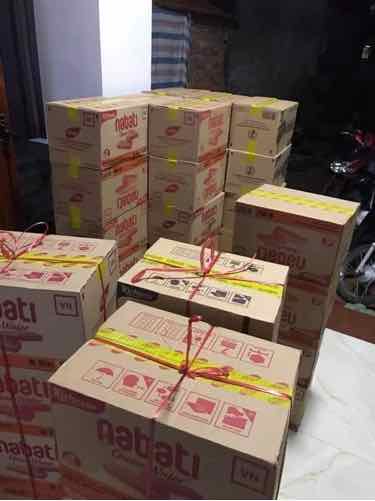 Thùng 12 Bịch x 10 Gói 20g Bánh Nabati