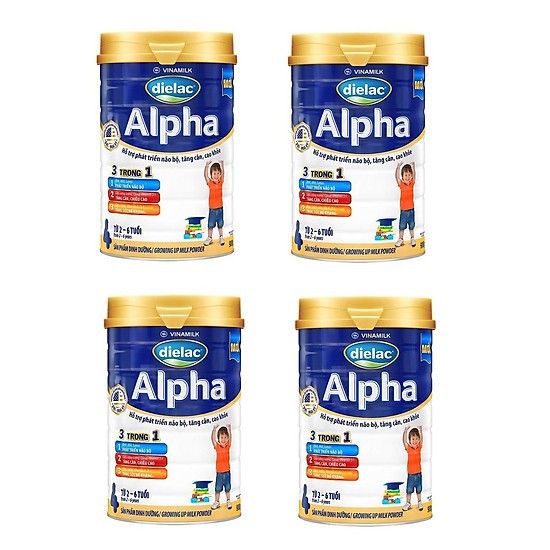 Sữa bột Vinamilk Dielac Alpha 4 900g