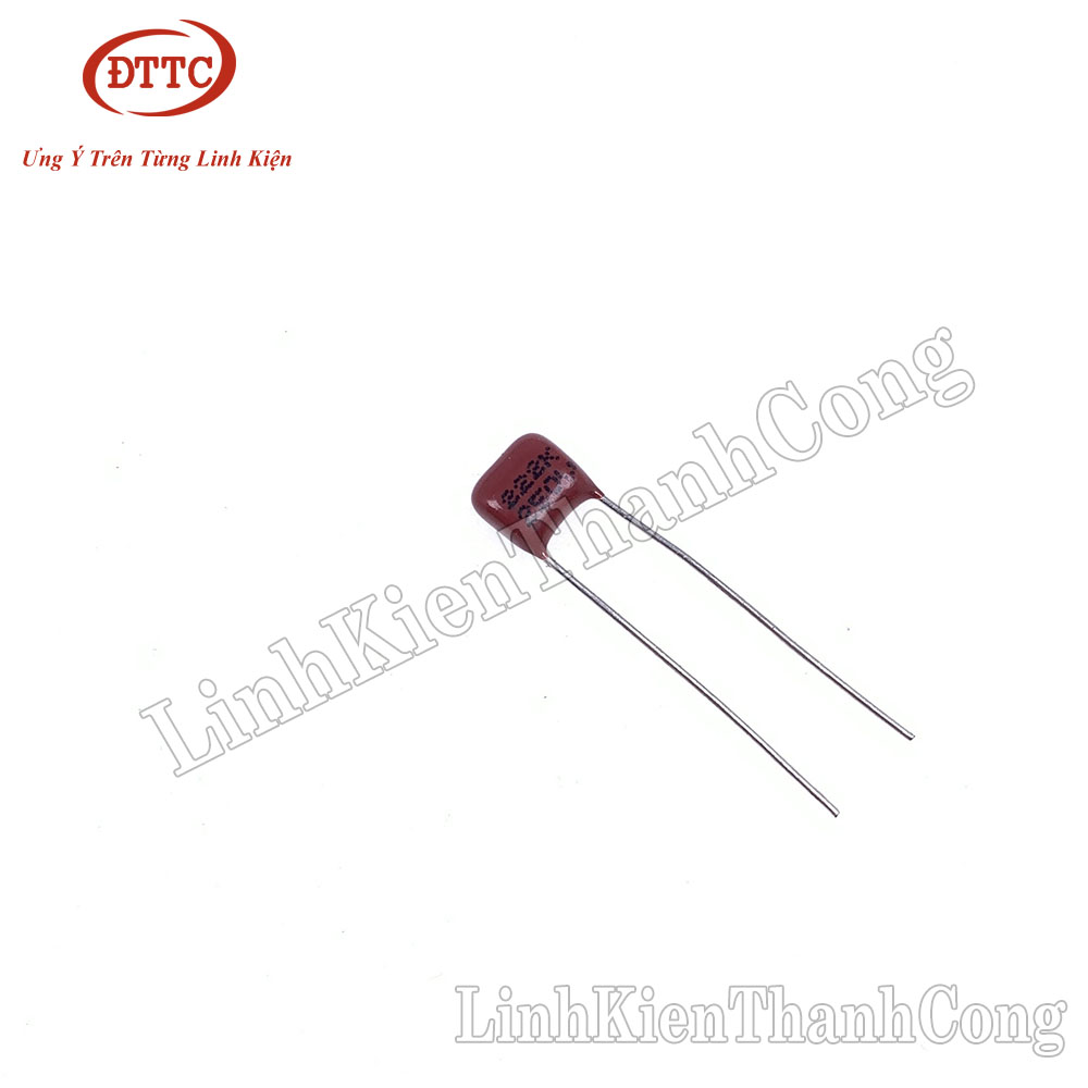 Bộ 2 chiếc tụ cbb 2.2nf 222j 250v 5mm