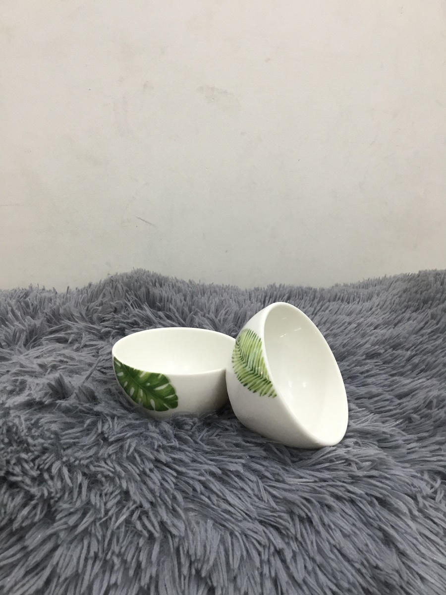 CHÉN ĐÁY VUÔNG 8.8x4.5 CM - GỐM SỨ DONG HWA = HÀNG VIỆT NAM CHẤT LƯỢNG CAO