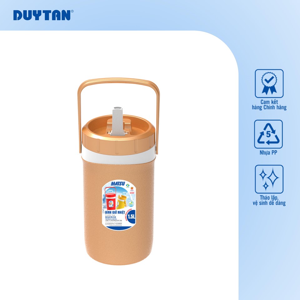 Bình giữ nhiệt Duy Tân 1.5L có vòi