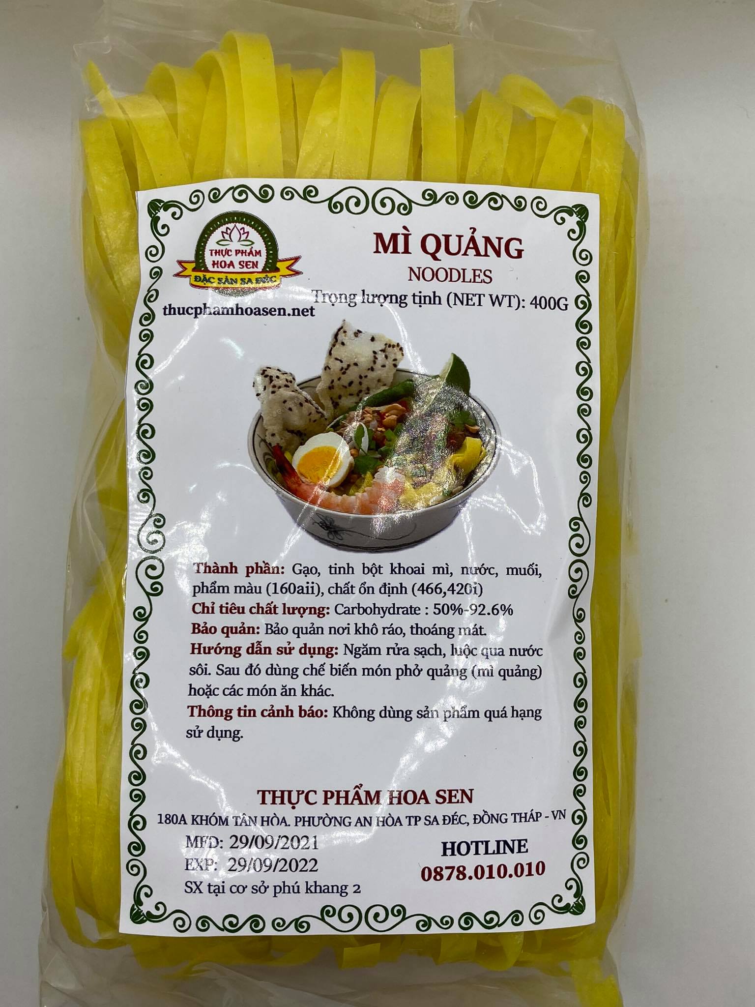Mì quảng 400g